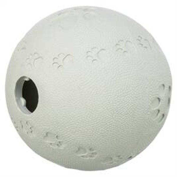 TRIXIE SNACKBAL RUBBER GRIJS 9 CM
