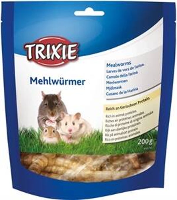 TRIXIE MEELWORMEN GEDROOGD