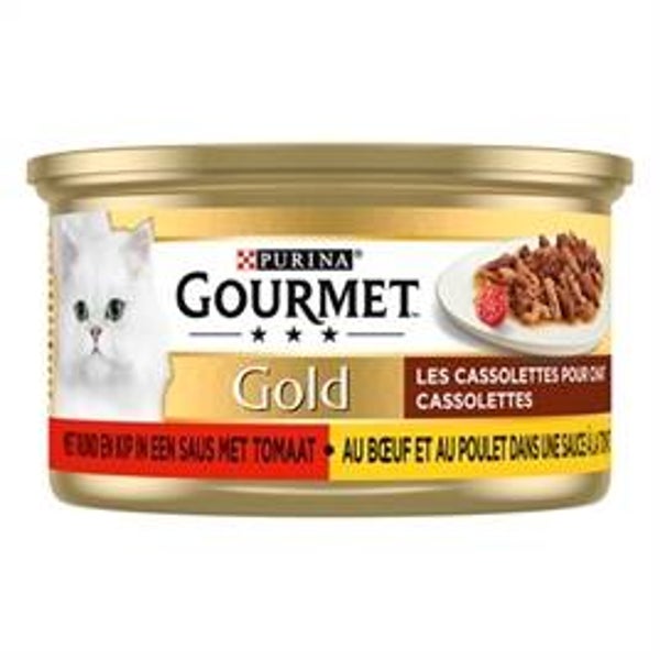 GOURMET GOLD CASSOLETTES 24X85 GR