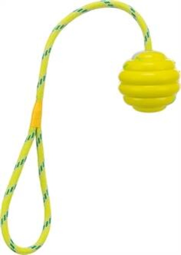 TRIXIE RINGENBAL MET TOUW 6X30 CM 3 ST