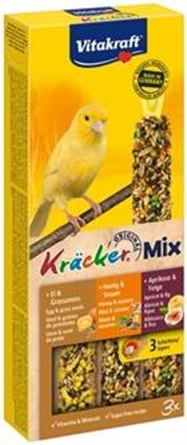VITAKRAFT KANARIE KRACKER HONING/FRUIT/EI