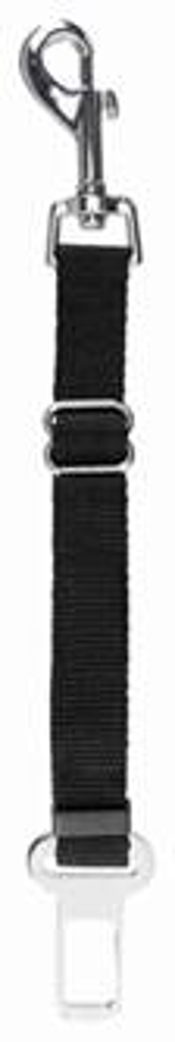 TRIXIE RESERVE KORTHOUDER MET MUSKETONHAAK ZWART 45-70X3 CM