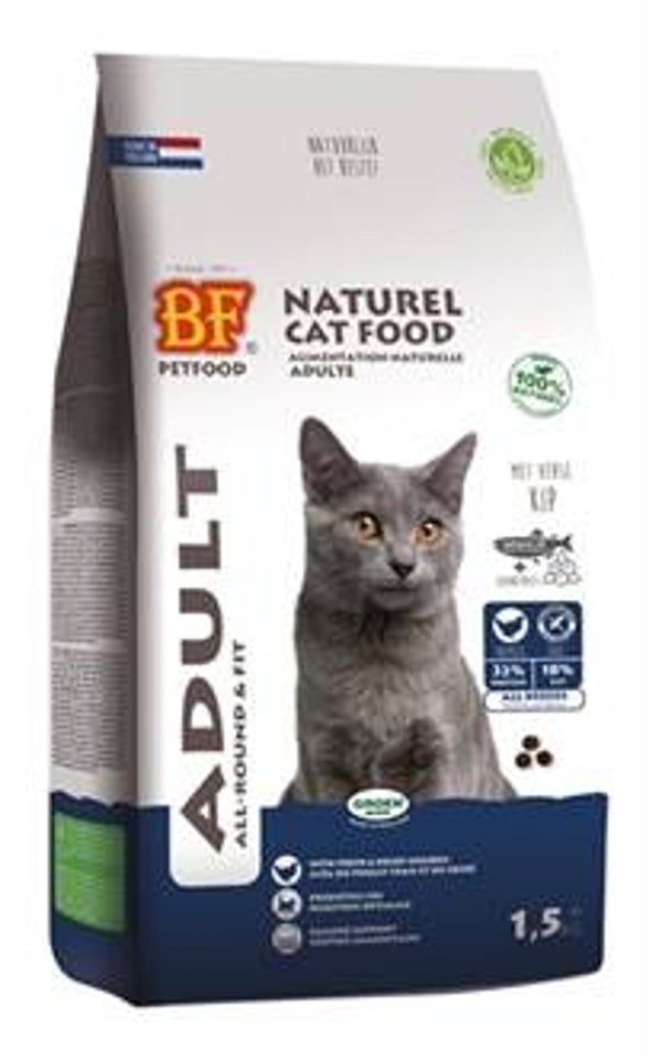 BF PETFOOD PREMIUM QUALITY KAT ADULT FIT 1,5 KG