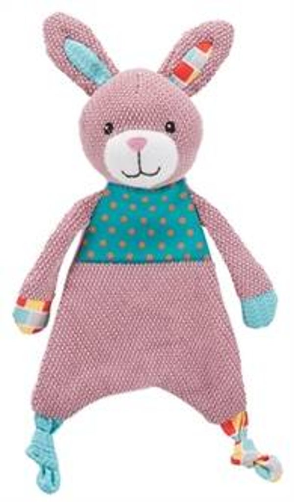 TRIXIE JUNIOR KONIJN STOF MET RITSELFOLIE 28 CM 3 ST