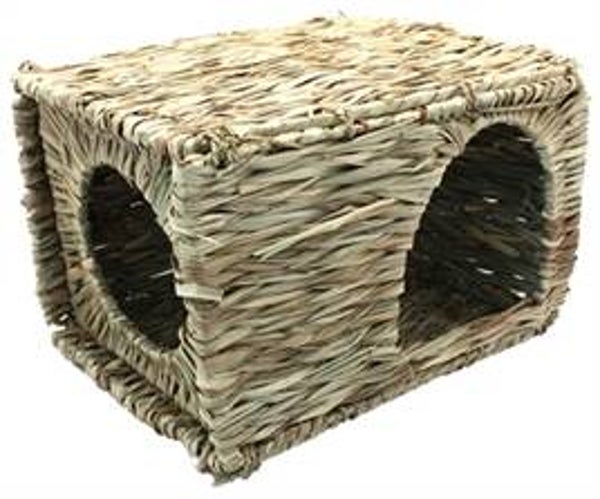 HAPPY PET GRASSY HIDEAWAY VERSTOPPLEK