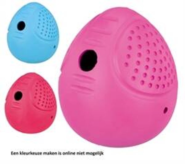 RIXIE SNACK TUIMEL-EI NATUURRUBBER ASSORTI 8 CM 3 ST