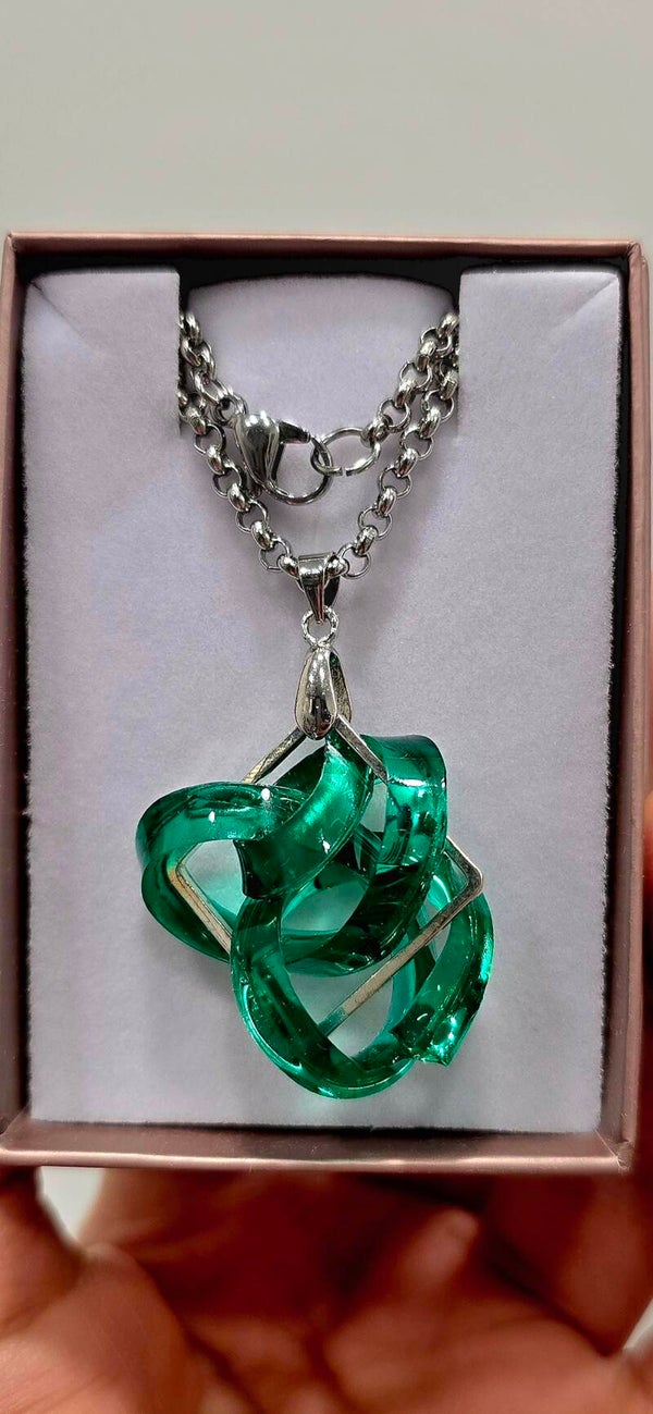 Linea Revolution: collana Caos (Verde smeraldo)