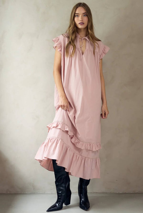 Rüschenkleid (2 Farben)