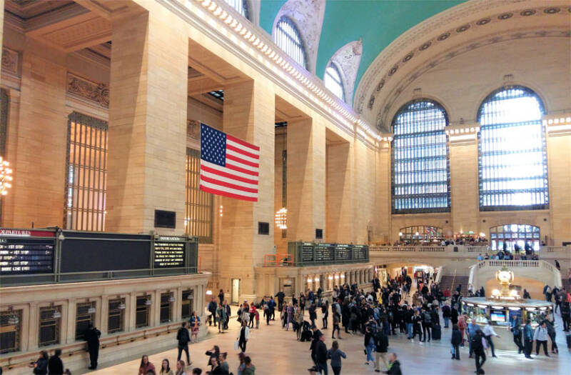 Central hal van Grand Central Terminal - NYC