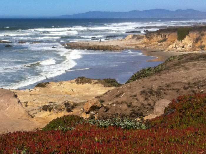 Stille Oceaan lang Highway 1 in California