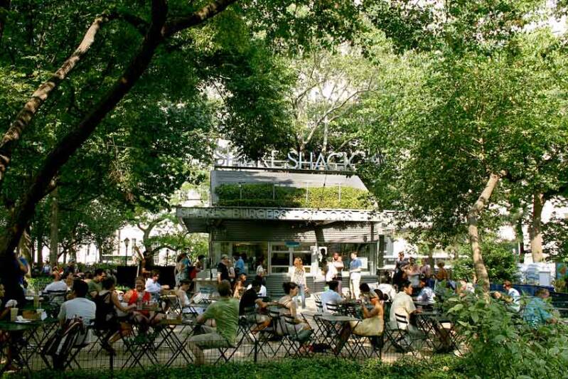 Shake Shack in Madison Square Park