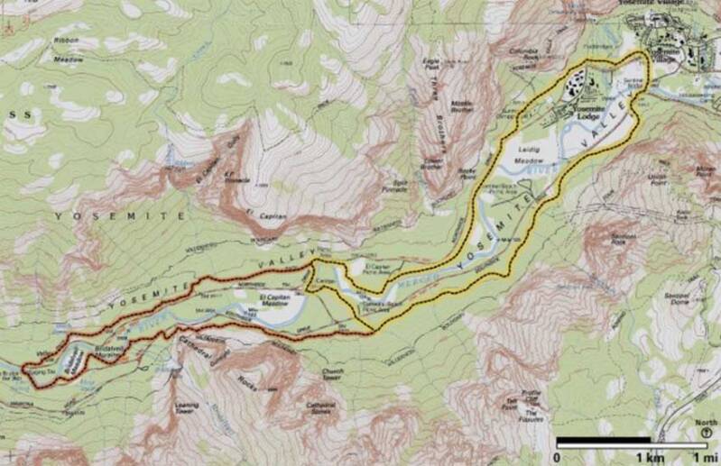 National Park Service map