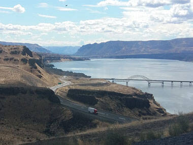 Vantage Bridge vanaf  Wild Horse Scenic View - Washington
