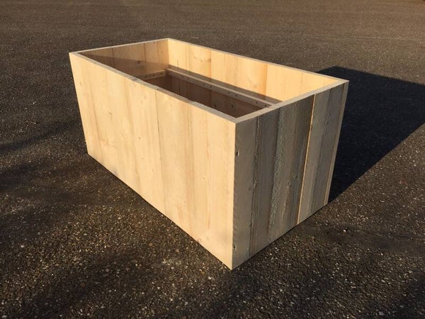 Steigerhouten Plantenbak