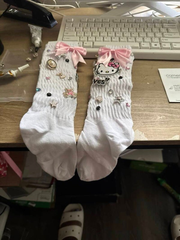 Hello Kitty custom sock