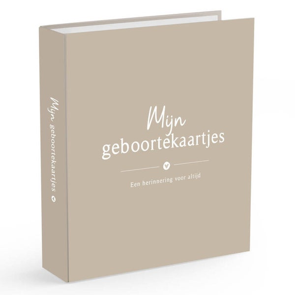 Mijn geboortekaartjes - bewaarbundel