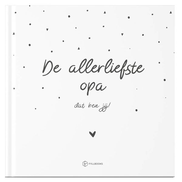 Allerliefste opa - invulboekje