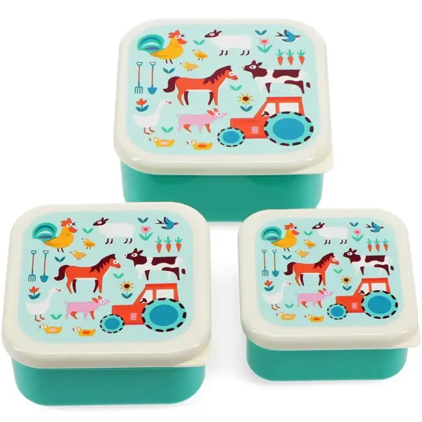 Snackdoosjes Boerderij van Rex London (3 stuks)