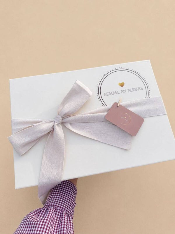 Luxe cadeaubox beige