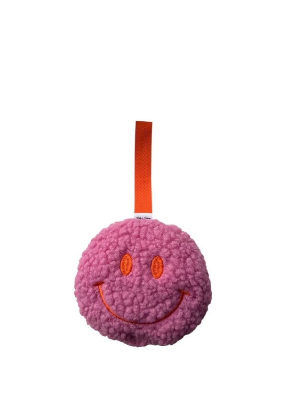 Smiley Accessoire voor Speen - Teddy - Roze