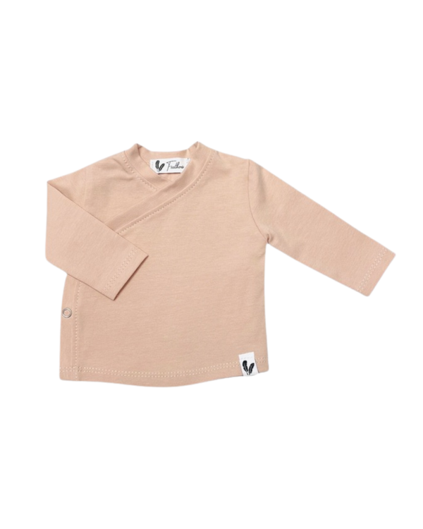 Overslag shirtje roze