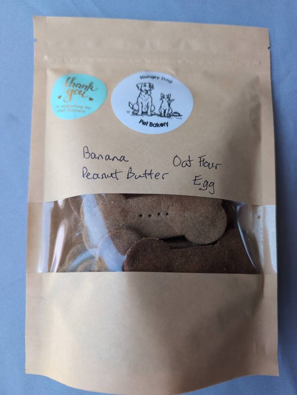 Banana & Peanut Butter Bones