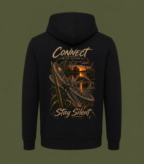 Stay Silent Hoodie - black