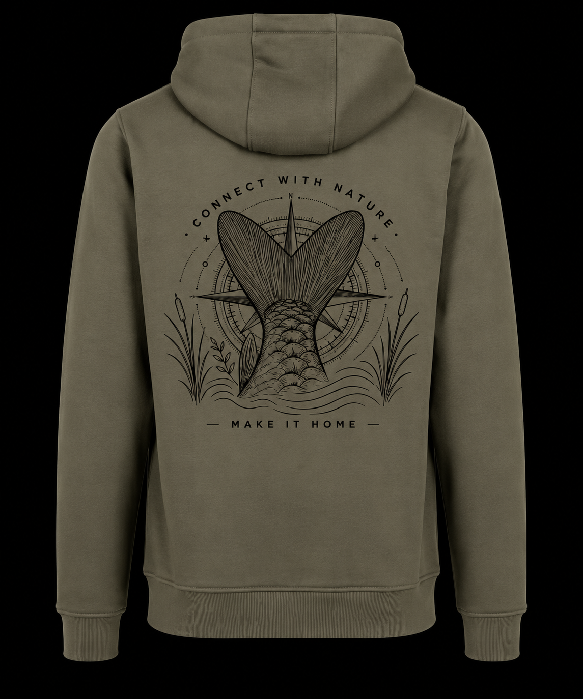 Make it Home Hoodie - olive