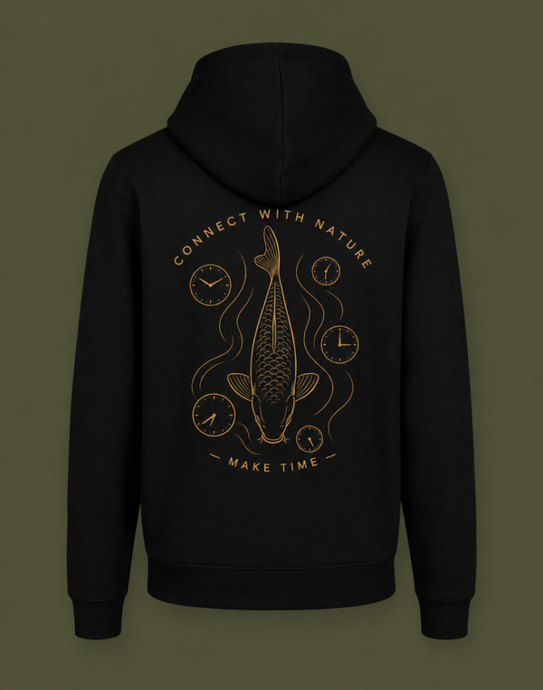 Make Time Hoodie - black