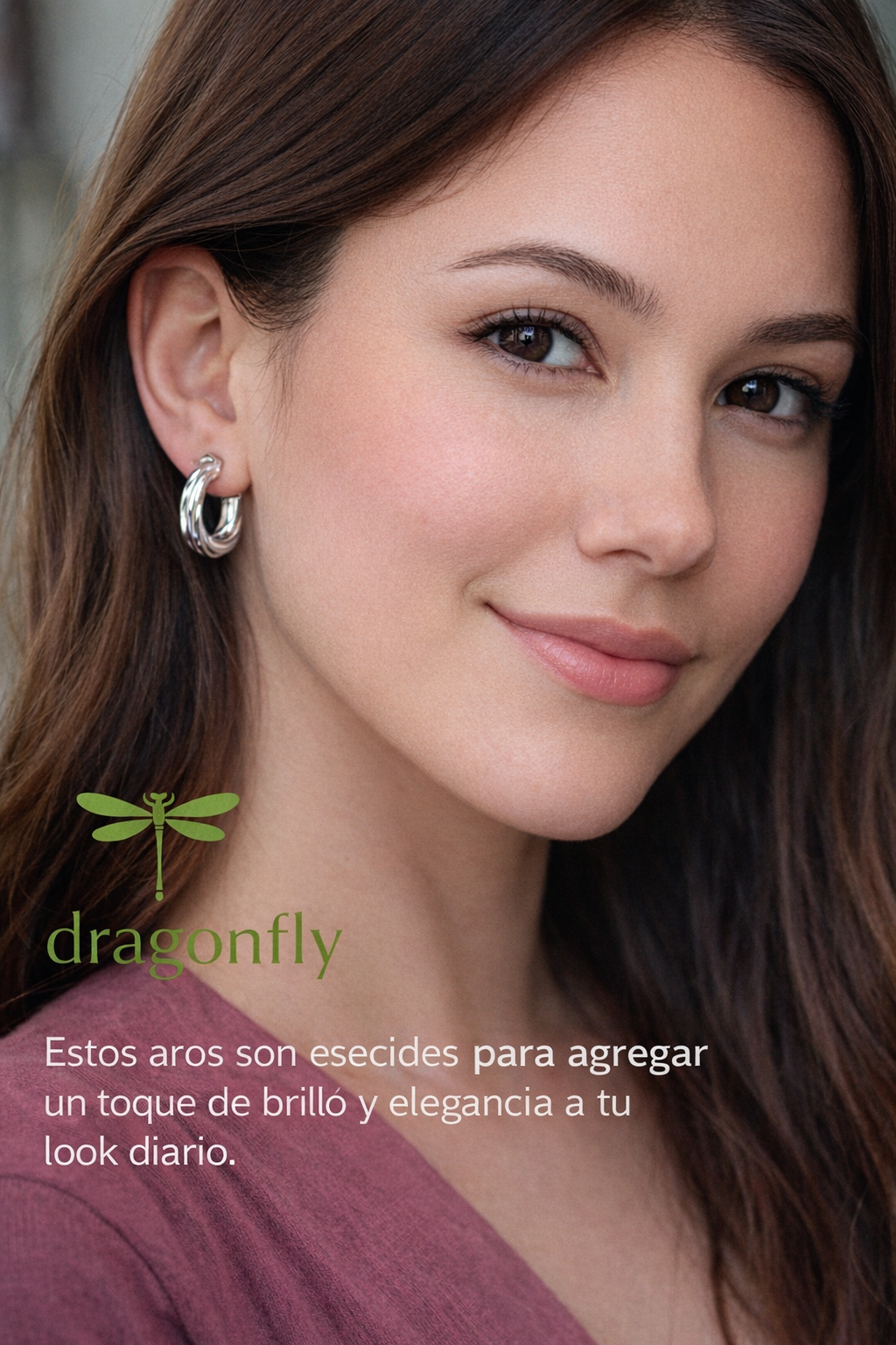 Aros pequeños en plata 925