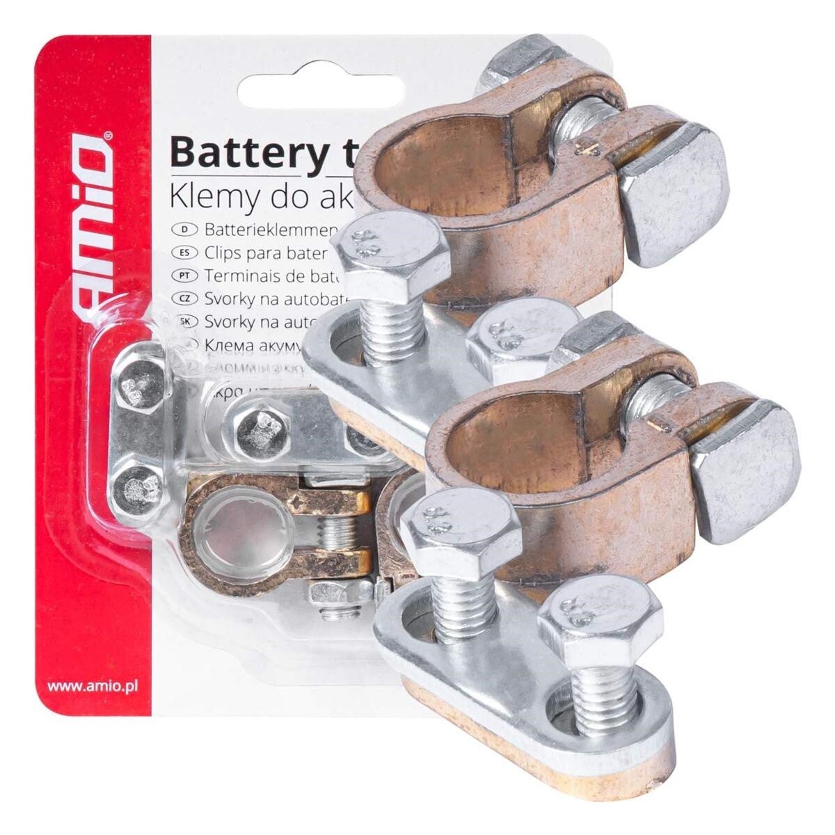Morsetti per batteria auto