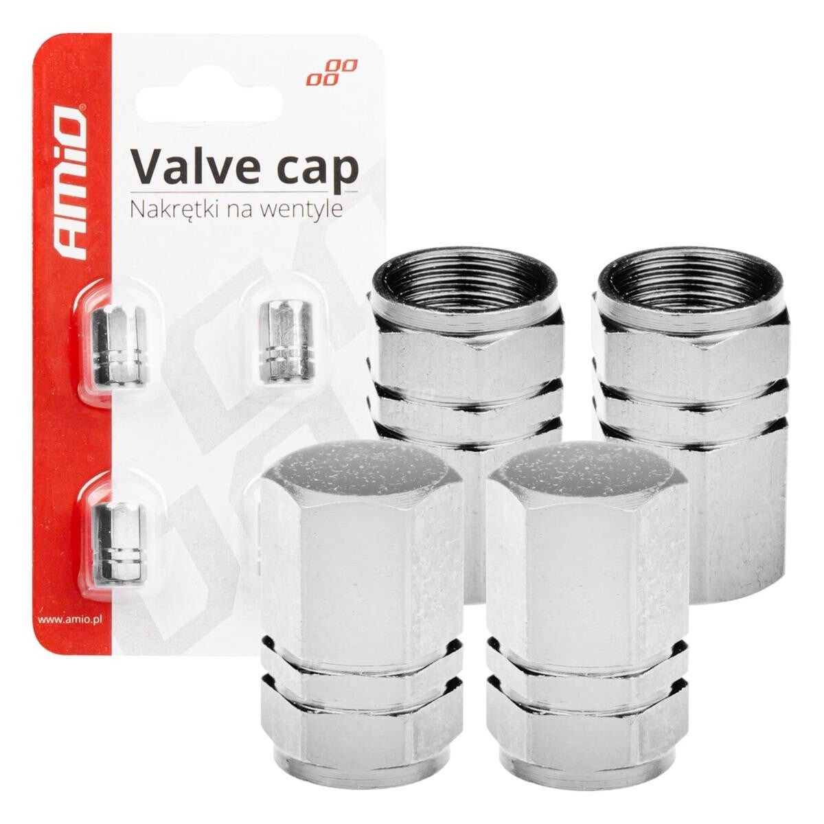 Cappucci valvola in alluminio