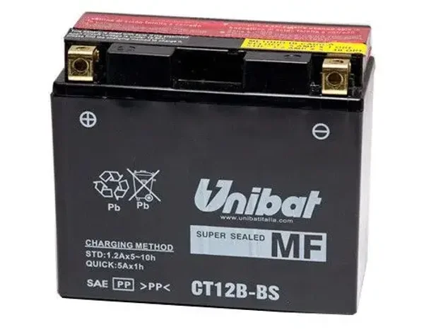 CT12B-BS Batteria moto UNIBAT 11 AH