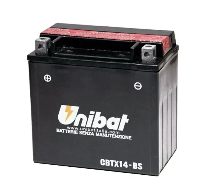 CBTX14-BS Batteria moto UNIBAT 12AH 12V