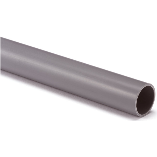 PVC elektrabuis grijs 25 mm, 4 m