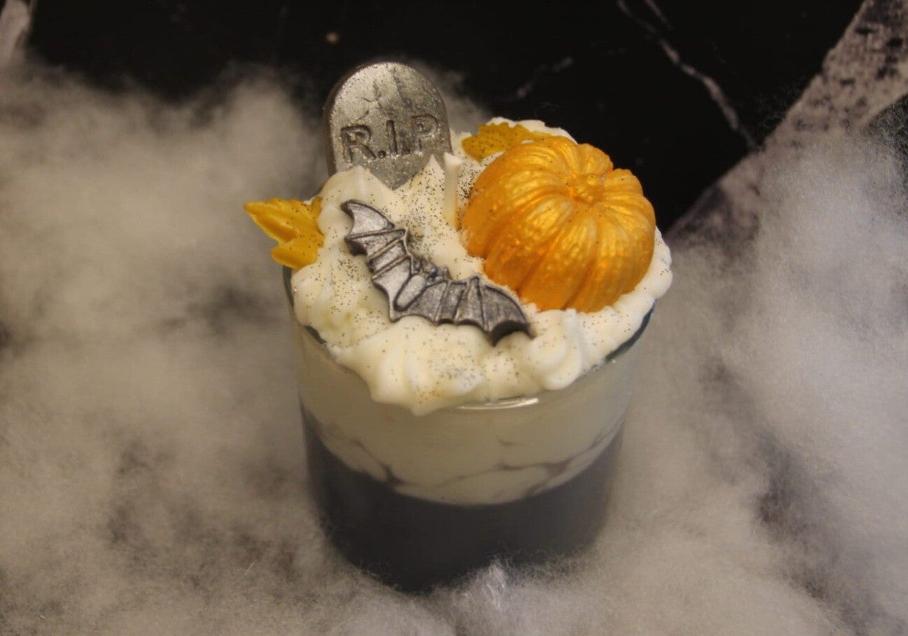 Halloween-Kürbis-Kerze