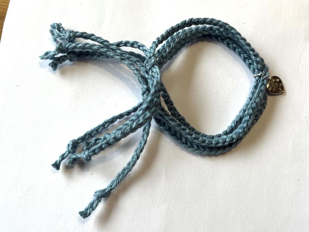 Denim armbandjes