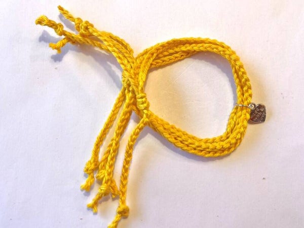 Zonnegeel armbandjes