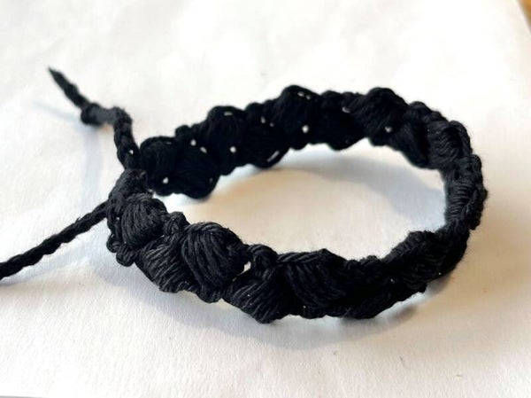 Black armbandje Poppy