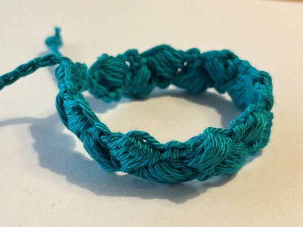 Bright Teal armbandje Poppy