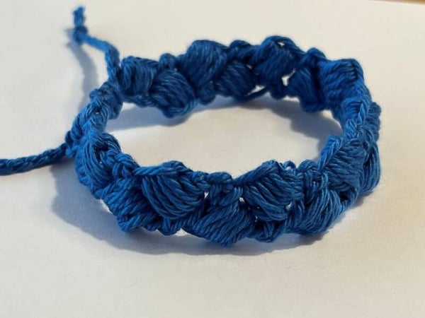 Cobalt armbandje Poppy
