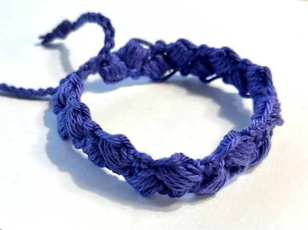 Deep Amethyst armbandje Poppy