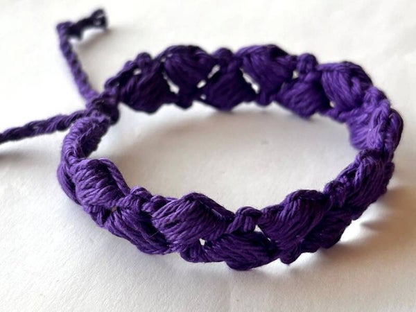 Deep Violet armbandje Poppy