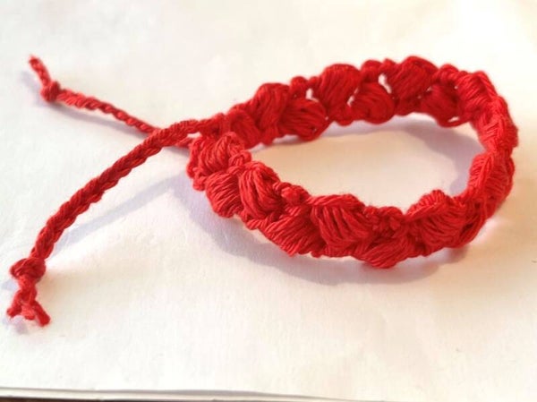Hot Red armbandje Poppy