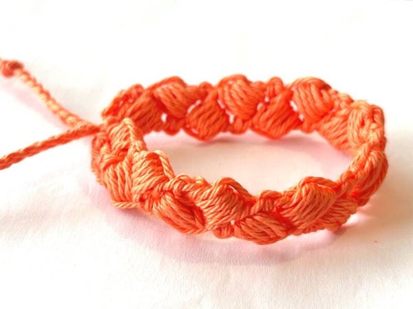 Koraal armbandje Poppy