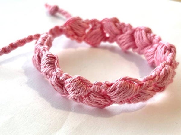 Marshmallow armbandje Poppy