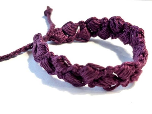Shadow Purple armbandje Poppy