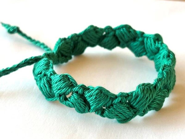 Smaragd Groen armbandje Poppy