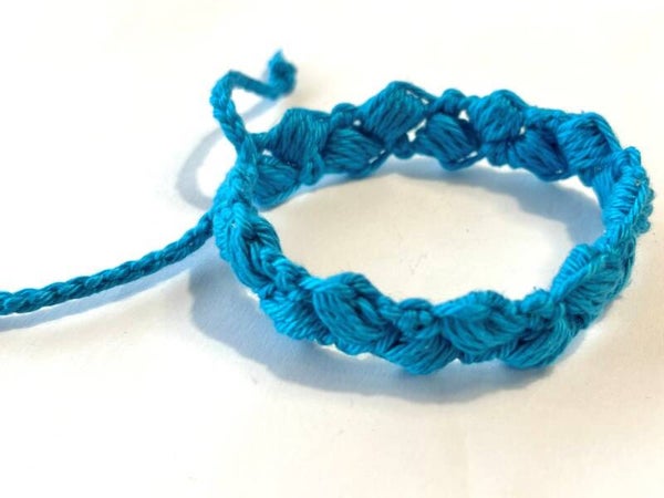 Turquoise armbandje Poppy