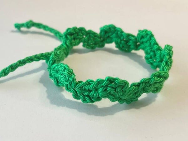 Apple Green armbandje Wave